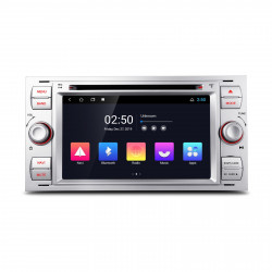 RADIO FORD C-Max / Connect / Fiesta / Fusion / Galaxy / Kuga / Mondeo / S-Max / Transit / Focus Cinza